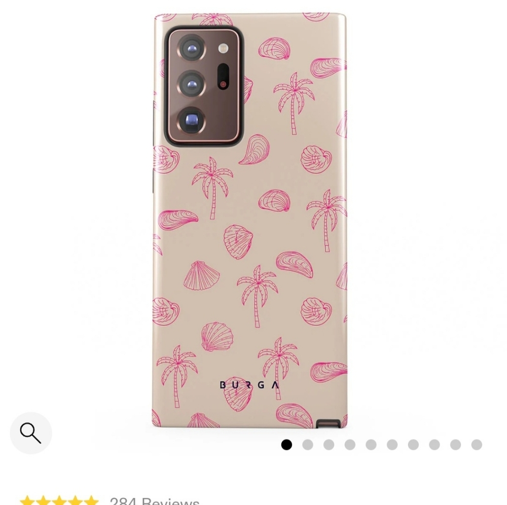BURGA Beach Please Samsung Galaxy Note 20 Case - Pink
